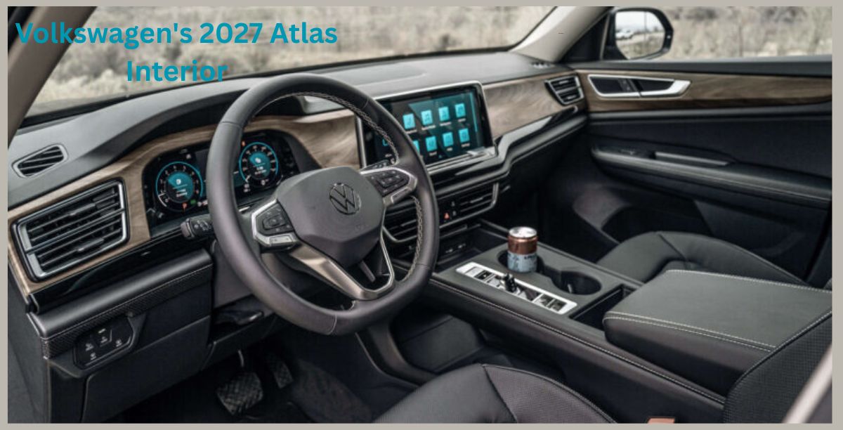 Volkswagen’s 2027 Atlas Interior Teased Before Next-Gen’s Complete Unveiling